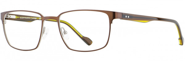 Scott Harris Scott Harris 718 Eyeglasses, 3 - Chocolate / Yellow