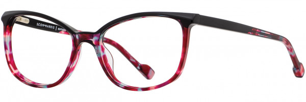 Scott Harris Scott Harris 676 Eyeglasses, 2 - Fuchsia Tort / Black