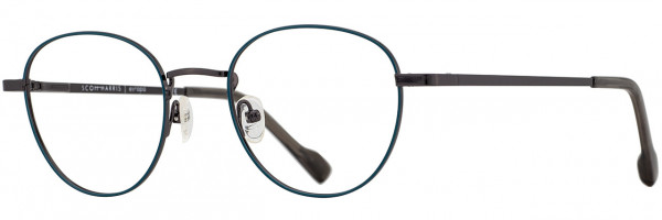 Scott Harris Scott Harris 692 Eyeglasses, 1 - Teal / Graphite