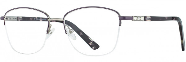 Cote D'Azur Cote d'Azur 293 Eyeglasses, 3 - Plum / Silver