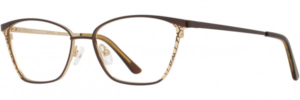 Cote D'Azur Cote d'Azur 268 Eyeglasses, 1 - Chocolate / Gold