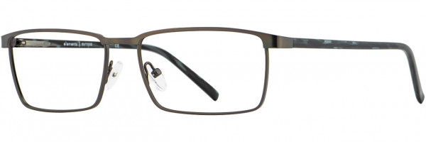 Elements Elements 396 Eyeglasses, 2 - Graphite / Black Demi