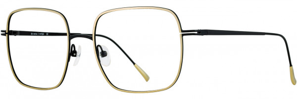 Cinzia Designs Cinzia Ophthalmic 5119 Eyeglasses, 3 - Gold / Black