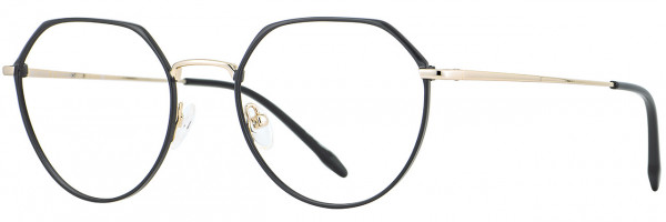 Cinzia Designs Cinzia Ophthalmic 5111 Eyeglasses, 1 - Black / Gold