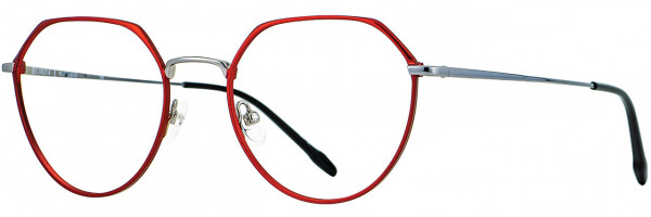 Cinzia Designs Cinzia Ophthalmic 5111 Eyeglasses, 2 - Merlot / Graphite