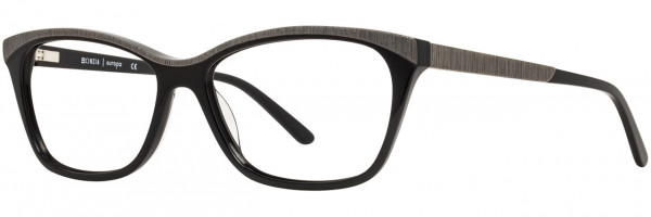 Cinzia Designs Cinzia Ophthalmic 5087 Eyeglasses, 3 - Jet / Cement