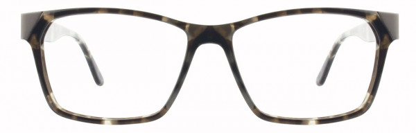 Cinzia Designs Cinzia Ophthalmic 5050 Eyeglasses, Charcoal Horn