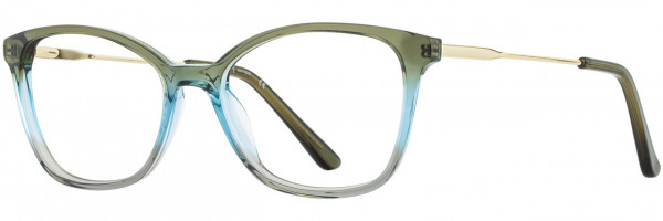 Adin Thomas Adin Thomas 484 Eyeglasses, 2 - Hazel / Aqua