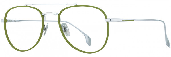 STATE Optical Co Hakone Eyeglasses, 2 - Moss Chrome