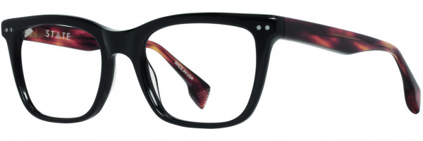 STATE Optical Co Gage Eyeglasses, 3 - Black Auburn