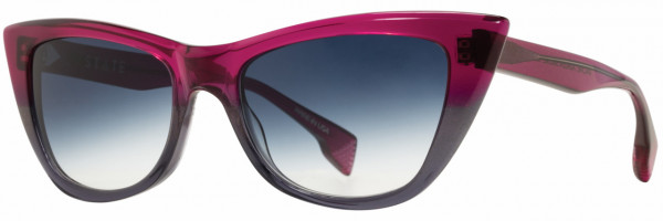 STATE Optical Co Racine Sunwear Sunglasses, Azalea Smoke