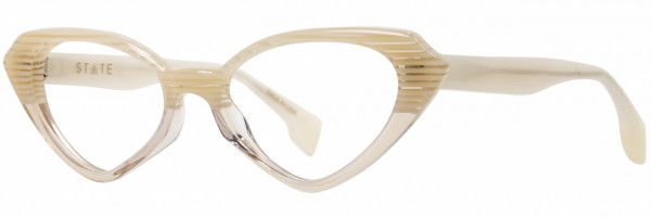 STATE Optical Co Berwyn Eyeglasses, Bone Crystal