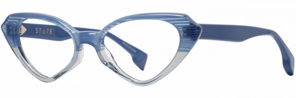 STATE Optical Co Berwyn Eyeglasses, Cadet Sky