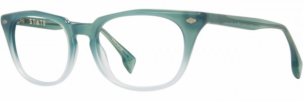 STATE Optical Co Morgan Eyeglasses, Aloe Frost