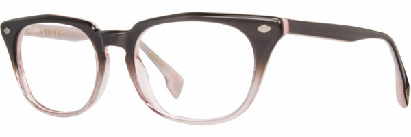 STATE Optical Co Morgan Eyeglasses, Carbon Pink