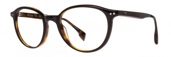 STATE Optical Co Sandburg Eyeglasses, Black Tortoise
