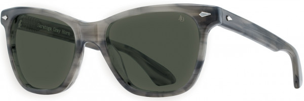 American Optical Saratoga Sunglasses, 8 - Gray Horn