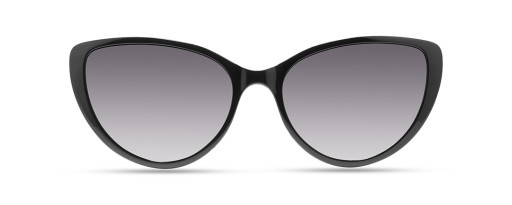 ECO by Modo IRIS Eyeglasses, BLACK- SUN CLIP