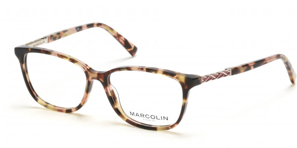 Marcolin MA5027 Eyeglasses, 053 - Blonde Havana