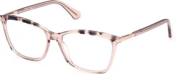 Guess GU2880 Eyeglasses, 057 - Shiny Beige / Shiny Beige