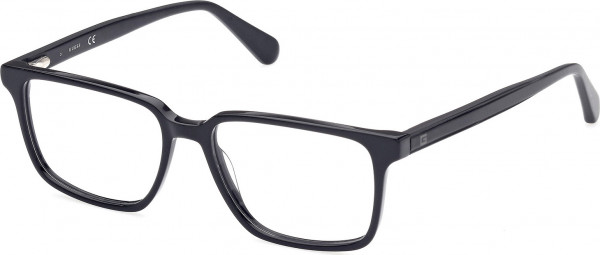 Guess GU50047 Eyeglasses, 001 - Shiny Black / Shiny Black