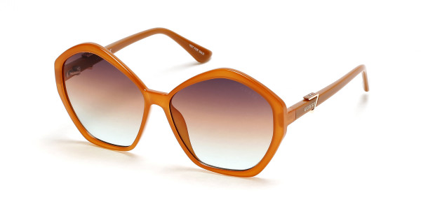 Guess GU7813 Sunglasses, 44F - Orange/other / Gradient Brown
