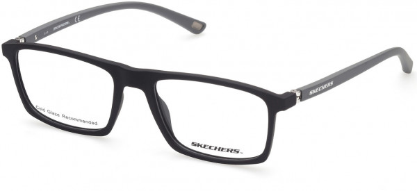 Skechers SE3302 Eyeglasses, 002 - Matte Black