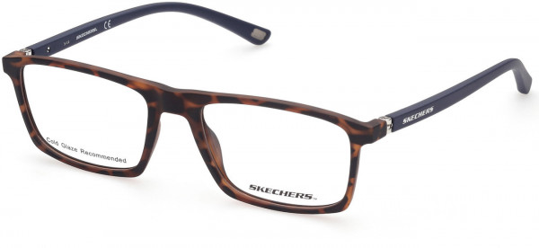Skechers SE3302 Eyeglasses, 052 - Dark Havana
