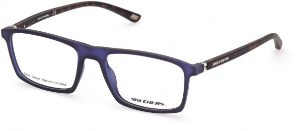 Skechers SE3302 Eyeglasses, 091 - Matte Blue