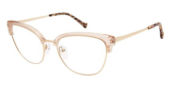 Betsey Johnson CATCALL Eyeglasses, Pink