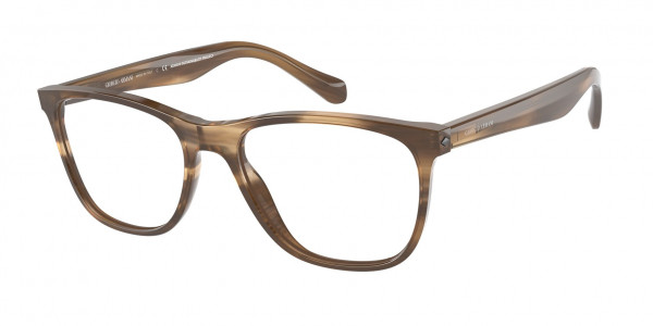Giorgio Armani AR7211 Eyeglasses, 5900 STRIPED BROWN (TORTOISE)