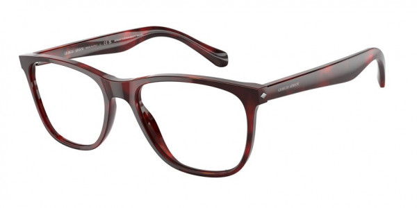Giorgio Armani AR7211 Eyeglasses, 5962 RED HAVANA (RED)