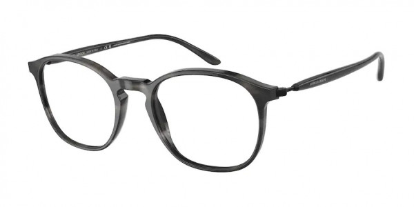 Giorgio Armani AR7213 Eyeglasses, 5877 STRIPED GREY (GREY)