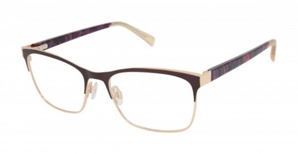 gx by Gwen Stefani GX084 Eyeglasses, Purple (PUR)