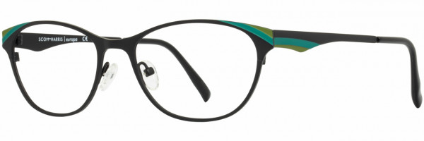 Scott Harris Scott Harris 574 Eyeglasses, 3 - Jet / Olive / Pine