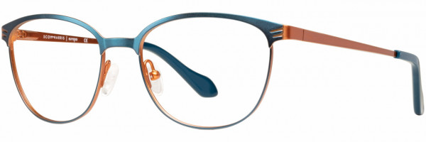 Scott Harris Scott Harris 610 Eyeglasses, 1 - Teal / Carrot
