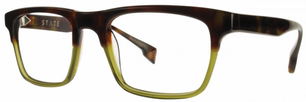 STATE Optical Co Burnham Eyeglasses, Tortoise Sage