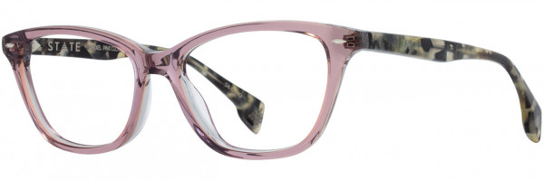 STATE Optical Co Drexel Eyeglasses, Pink Cloud