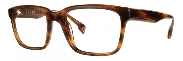 STATE Optical Co Logan Eyeglasses, Redwood