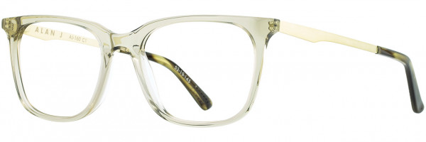 Alan J Alan J 160 Eyeglasses, 1 - Taupe / Light Gold