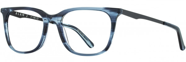 Alan J Alan J 160 Eyeglasses, 2 - X-Ray / Black