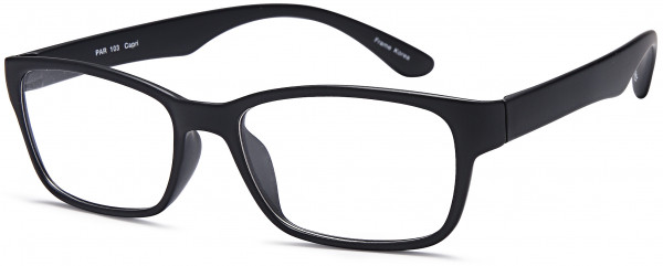 Millennial PAR103 Eyeglasses, Matt Black
