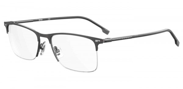 HUGO BOSS Black BOSS 1230/U Eyeglasses, 0R80 MATTE RUTHENIUM