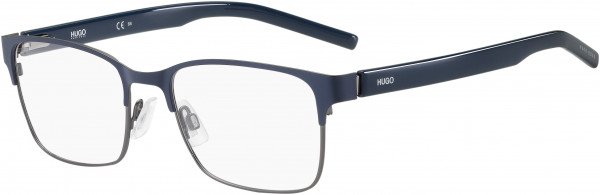 HUGO Hugo 1114 Eyeglasses, 0FLL Matte Blue
