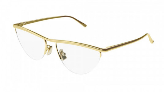 Bottega Veneta BV1132O Eyeglasses, 001 - GOLD