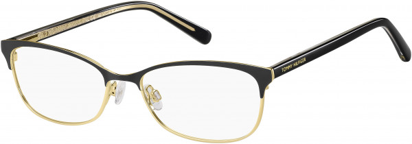 Tommy Hilfiger TH 1777 Eyeglasses, 07C5 BLACK CRYSTAL