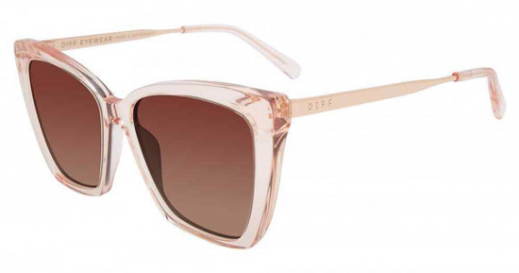Diff BECKYII Sunglasses, Crystal