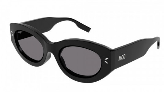 McQ MQ0324S Sunglasses, 001 - BLACK with GREY lenses