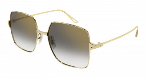 Cartier CT0297S Sunglasses, 001 - GOLD with GREY lenses