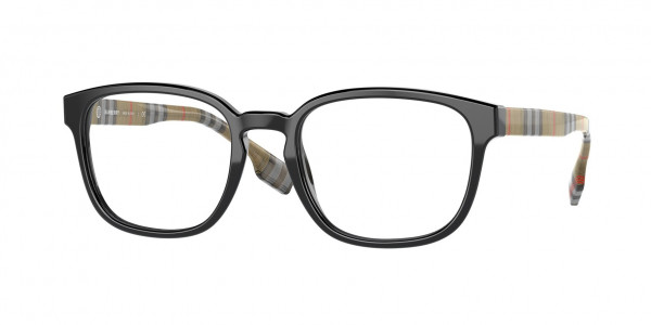 Burberry BE2344 EDISON Eyeglasses, 3952 EDISON BLACK (BLACK)